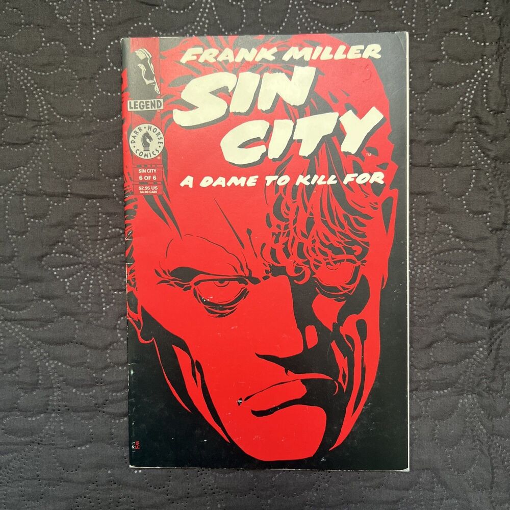 Sin City A Dame To Kill For (1993) Dark Horse Comic Set #1-3, 5 & 6 Frank Miller - Picture 11 of 12